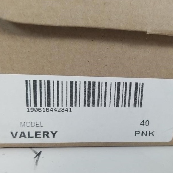 Musse & Cloud Womens Valery Leather Gladiator Pink Flat Leather Sandal Sz 40 - Picture 4 of 6